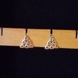 Gold Celtic Knot Earrings